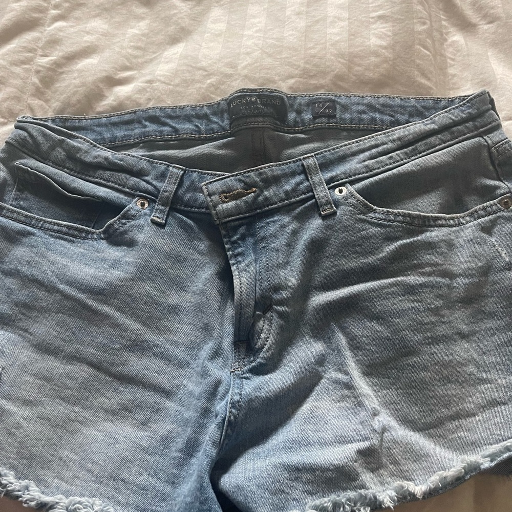 Lucky jean shorts